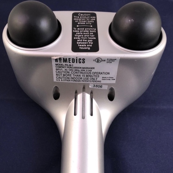 Homedics PA--1 Percussion Handheld Back Massager - Picture 8 of 8